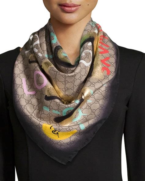 gucci dragon scarf|Gucci silk neck handbags.